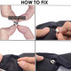 Silver Locking Pin Backs - (Pack of 10)